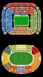 San Siro - Olimpico - le mappe