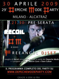 Pre-serata - Djset di Freeangel con Recoil+DM bsides